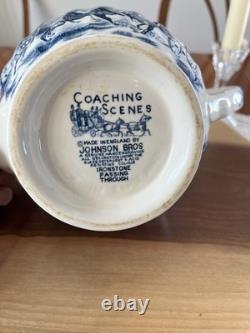 Johnson Bros Coach Scenes Large Tea Pot