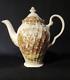 Johnson Bros Coaching Scenes Brown Coffee Pot & Lid Brown/multi Colored