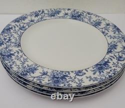 Johnson Bros Dinner Plates English Garden Blue And White Floral Set Of 4