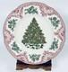 Johnson Bros England 1883 Old Britain Castles Christmas Tree Dinner Plate 10.5
