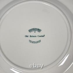 Johnson Bros England 1883 Old Britain Castles Christmas Tree Dinner Plate 10.5