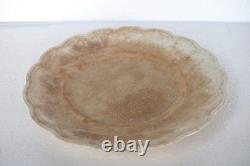 Johnson Bros England Brown Transferware Plate Scalloped Ironstone 10 VintageR