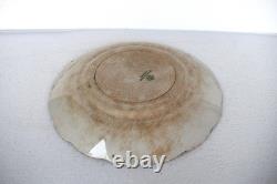 Johnson Bros England Brown Transferware Plate Scalloped Ironstone 10 VintageR