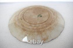 Johnson Bros England Brown Transferware Plate Scalloped Ironstone 10 VintageR
