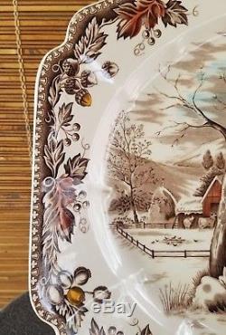 Johnson Bros England Country Life Turkey Platter 20-1/4in x 16in MAKE OFFER