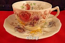 Johnson Bros England Cups Saucers -rose Bouquet Mallard Sheraton Pick 1