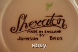 Johnson Bros England Cups Saucers -rose Bouquet Mallard Sheraton Pick 1