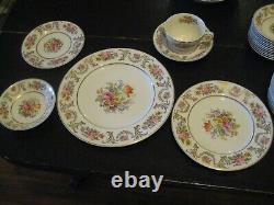 Johnson Bros England Floral Gold Dinnerware Pieces Marlborough Pattern