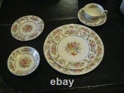 Johnson Bros England Floral Gold Dinnerware Pieces Marlborough Pattern