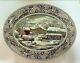 Johnson Bros. England Home For Thanksgiving Historic America Oval Tray