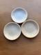 Johnson Bros England Ironstone Butter Pats 3 Staining Crazing Set Of 3 Antique