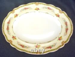 Johnson Bros. England Old Staffordshire Large Oval Platter 14 1/8 x 18
