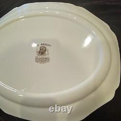 Johnson Bros England Oval Serving Platter His Majesty Huge 20 x 16 VTG