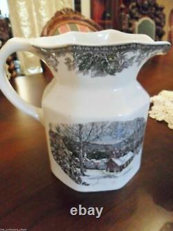 Johnson Bros. England Pitcher BOWL polychrome The Friendly Village origin PICK 1