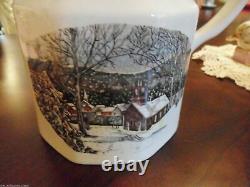 Johnson Bros. England Pitcher BOWL polychrome The Friendly Village origin PICK 1