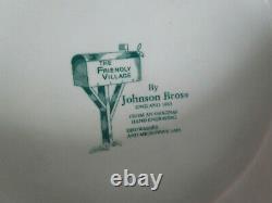 Johnson Bros. England Pitcher BOWL polychrome The Friendly Village origin PICK 1
