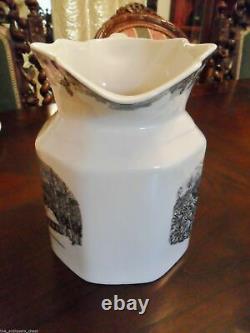 Johnson Bros. England Pitcher BOWL polychrome The Friendly Village origin PICK 1