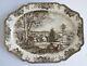 Johnson Bros Friendly Village 20 Turkey Platter Large No Damage Church Holiday