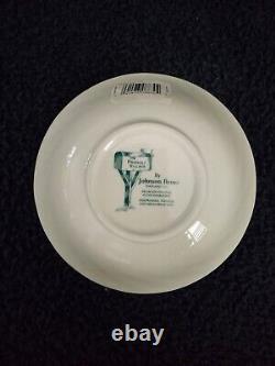 Johnson Bros Friendly Village 28pc Place Settings Dishes RARE NO Longer Made