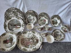 Johnson Bros Friendly Village 5 Piece Tea Setting 29 pieces