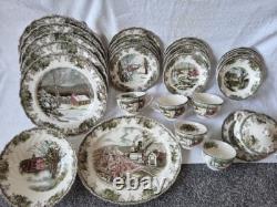 Johnson Bros Friendly Village 5 Piece Tea Setting 29 pieces