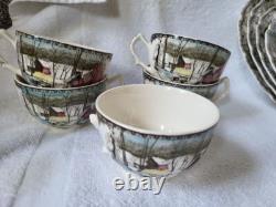Johnson Bros Friendly Village 5 Piece Tea Setting 29 pieces