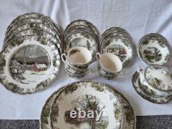 Johnson Bros Friendly Village 5 Piece Tea Setting 29 pieces