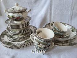 Johnson Bros Friendly Village 5 Piece Tea Setting 29 pieces