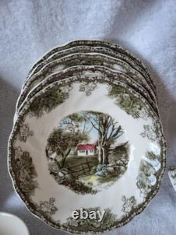 Johnson Bros Friendly Village 5 Piece Tea Setting 29 pieces