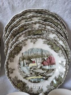 Johnson Bros Friendly Village 5 Piece Tea Setting 29 pieces