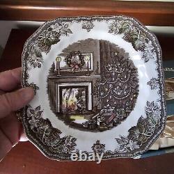 Johnson Bros Friendly Village Christmas Xmas 4 Plates 4 Mugs With Boxes