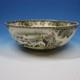 Johnson Bros Friendly Village Covered Bridge Large Punch Bowl 12 Inches