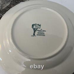 Johnson Bros Friendly Village Dinner Salad Bread Butter Plate Sugar Maple Bridge