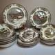 Johnson Bros Friendly Village Dinner Salad Plate Bowl 5 Place Settings (25 Pcs.)