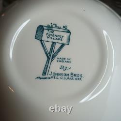 Johnson Bros Friendly Village Dinner Salad Plate Bowl 5 Place Settings (25 Pcs.)