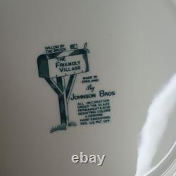 Johnson Bros Friendly Village Dinner Salad Plate Bowl 5 Place Settings (25 Pcs.)