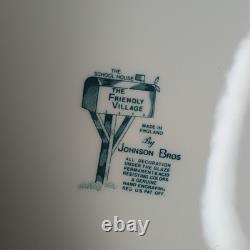 Johnson Bros Friendly Village Dinner Salad Plate Bowl 5 Place Settings (25 Pcs.)