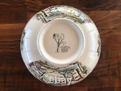 Johnson Bros Friendly Village Large Serving Punch Salad Bowl Vintage Excellent