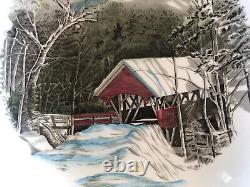 Johnson Bros Friendly Village Large Serving Punch Salad Bowl Vintage Excellent