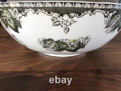 Johnson Bros Friendly Village Large Serving Punch Salad Bowl Vintage Excellent