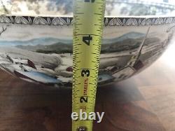 Johnson Bros Friendly Village Large Serving Punch Salad Bowl Vintage Excellent