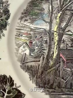 Johnson Bros Friendly Village Oval Platter 20 Village Green