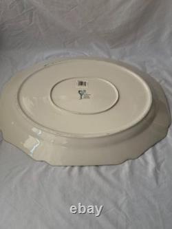 Johnson Bros Friendly Village Oval Platter 20 Village Green