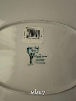 Johnson Bros Friendly Village Oval Platter 20 Village Green