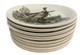 Johnson Bros Game Bird Oval Dinner Plates Set Of 17 Assorted Birds