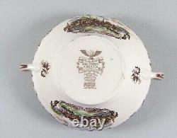 Johnson Bros. HISTORIC AMERICA BROWN/MULTICOLOR Tureen Bottom Only