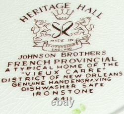 Johnson Bros Heritage Hall 10 COVERED VEGETABLE BOWL Pre-Owned