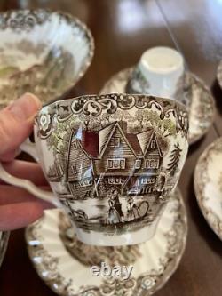 Johnson Bros Heritage Hall 4411 Ironstone, China Set, 45 Piece, SEE PHOTOS