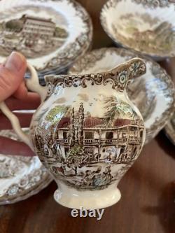 Johnson Bros Heritage Hall 4411 Ironstone, China Set, 45 Piece, SEE PHOTOS