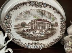 Johnson Bros Heritage Hall 4411 Ironstone, China Set, 45 Piece, SEE PHOTOS